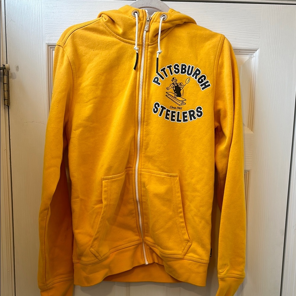 Retro Arch Rewind Washed Series Hoody Classic Throwback logo Size Small